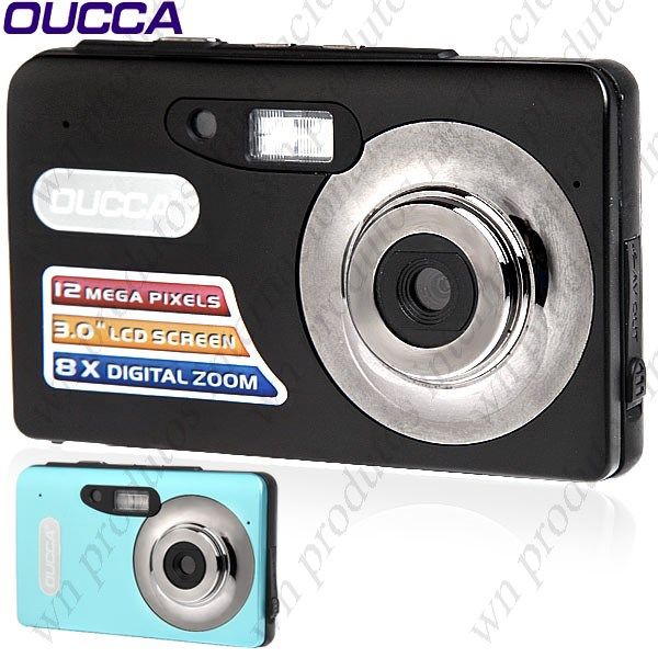 (OUCCA) DSC-1800 3 "Tela de LCD TFT 16.0MP 8 X Zoom Digital