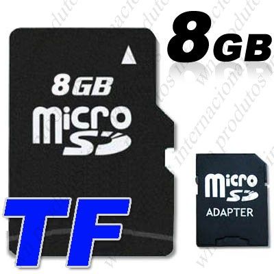 8GB 8 GB Cartão Micro SD TF cartão de memória flash