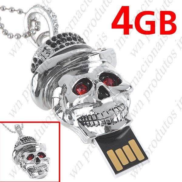 4GB fresco Santo em forma de USB 2.0 Flash Memory Pen Drive