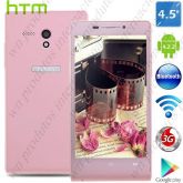 (HTM) A6 4.5 "Capacitive Touch MTK6572 Android 4.2.2 Dual